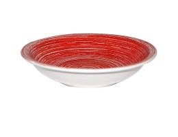   S&T5113-3 Тарiлка 8,25'' супова Пастель червона