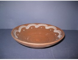 Тарілка миска этно 200мм Сл кр.глина 