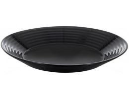  Тарiлка 23см суп. HARENA BLACK(L7610)
