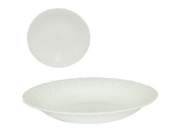 Тарілка бiла суп 8,5' А2 S&T40010-02 