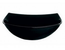  салатник 24 см quadrato black (06931)