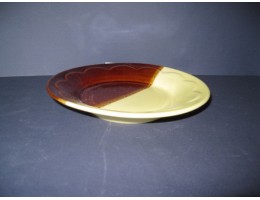  Тарiлка мiлка жовто-коричнева Сл