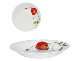 Тарiлка суп 8,5 Червоний мак S&T 30067-1067