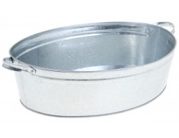 Таз оцинкований 21л овальний АВ