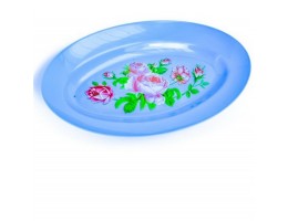  Блюдо овальне п/п рiзнокол. ПА