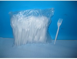 Вилка одноразовая 100шт./уп.