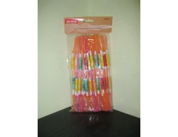   ИН 0270 Трубочки полосатi з парасолькою 240мм/50шт