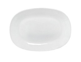  Блюдо овал квадр. край 13,5' 34см Біле S&T30114-02
