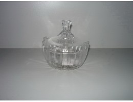 Цукорниця скляна 138мм Orion подарун.