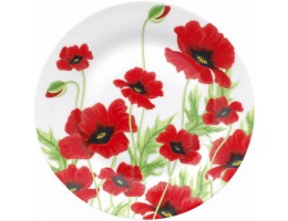  Тарiлка 7' Червоний мак S&T3020