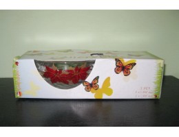 Набір подарункових салатникiв декор. мiкс (1*160мм+2*110мл)