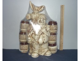 Штоф Мисливець з лосем Сл