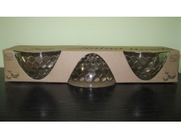 Набір подарункових салатникiв (3*130мм) 