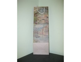 Пакет Пляшка Ваза (крафт)