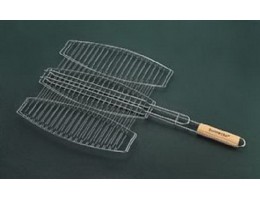  решетка-гриль "stenson" для рыбы тройная S-n мн-0089