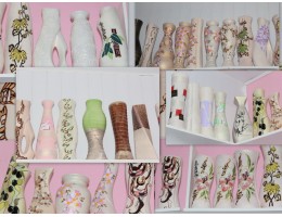 ваза мікс 40см Славянск Сл 