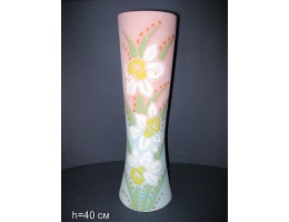   Сл Ваза Нарцис глазур велика