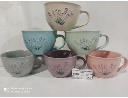 VT-C-43470 Чашка 470мл Лаванда  Vittora 																														