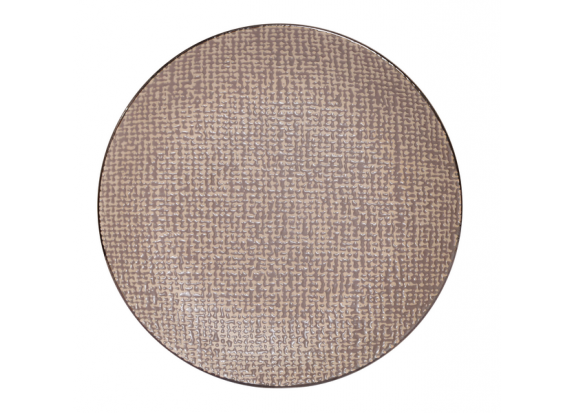 Тарелка обеденная LOS`K Linen impression круглая 27 см (L0480-1B-009-D4)