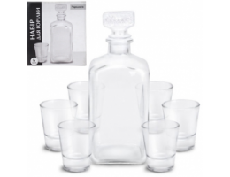 S&T9098 Набір для горілки (графін 620мл, стопка 50мл)