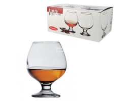 Набор бокалов 6шт для коньяка 250мл Pasabahce Bistro 44483