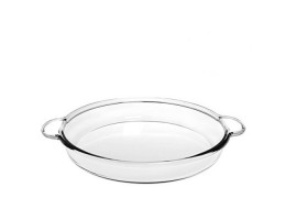 Форма для выпечки Borcam Ø22 см из жаропрочного стекла с ручками 59234
