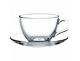 Pas.97948 Бейзiк Чашка з блюдцем 240мл*1шт