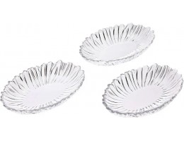 Pas.10545 Аврора Н-р 3шт Тарiлка овал 15,5*10см (под.уп.) 		