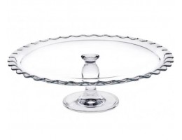 Блюдо сервіровки скляне Pasabahce Patisserie Ø 37 см на ніжці 96804