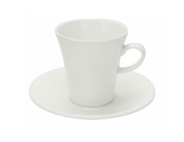 Чашка 160мл з блюдцем для кави Wilmax фарфор WL-993005