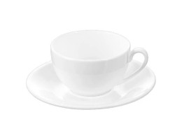 Чашка кавова 120 мл з блюдцем Wilmax фарфор Fine WL-993188 / AB