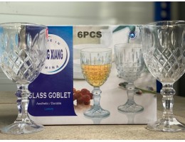 Н-р бокалов д / вина Crystal YBCG-234 210мл * 6шт вис.16см (G Horse)