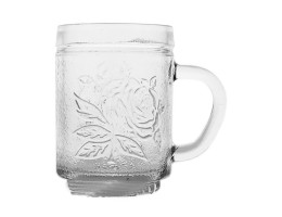 КИМ 40805 Чашка скляна Roses 260мл