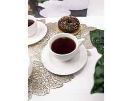 Набір чайна чашка 240 мл і блюдце 12 пр Wilmax Julia Vysotskaya WL-880105-JV