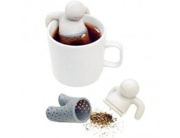 S-N MH-2996 Ситечко для чаю силiкон "Чоловiчок" 9*5*3см