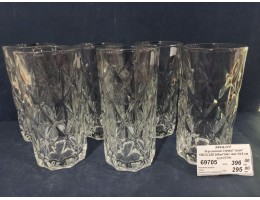Н-р стаканов Crystal "Joan" YBCG-238 300мл * 6шт. вис.14.5 см в уп (G Ho