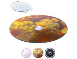 S-N R17600 Пiдставка скляна обертаюча 25см