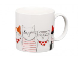 Чашка 425мл Ardesto Meow AR3408  Коты