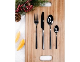 Набір столових приладдя з 4 предметів Black Mars Legend.AR0704LS 