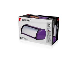Хлебница 36х24х15см из нержавеющей стали Bergner Gilmer Purple BG-42148-PU