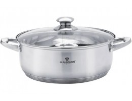 Каструля низька 5 л із кришкою 26 см Blaumann Gourmet Line BL 3311