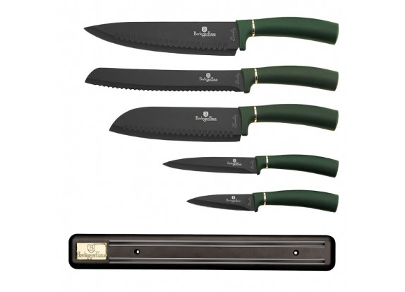 Набор ножей 6 предметов Berlinger Haus Emerald Collection (BH-2532A)