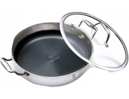 Сотейник 3,8 л із нержавіючої сталі з кришкою 28 см Berlinger Haus Eternal Collection BH 6563