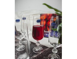 Набор бокалов для шампанского Bohemia Claudia 6 шт х 180 мл (40149/180)