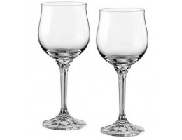 Набір келихів для вина 230 мл 6 шт Diana Bohemia 40157/230