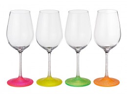Набор бокалов для вина Bohemia Rainbow 4 шт 820 мл 40767/820S/D4641