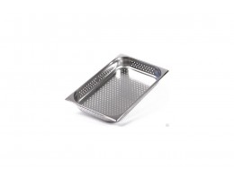 ИН 2769 Гастроємнiсть нерж.32*26*6см перфорована