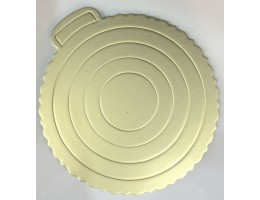 ИН 0288 Пiдложка для торту срiбна 22см