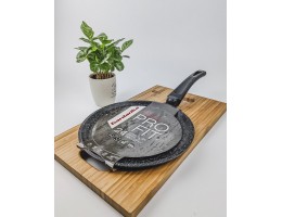 Сковорода для блинов 24 см Гардарика PROFIT литой алюминий с антипригарным покрытием Greblon C2 ГА 0824-11У