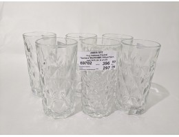 Н-р стаканов Crystal "Barbara" BM6014BH 300мл * 6шт. вис.14.5 см в уп